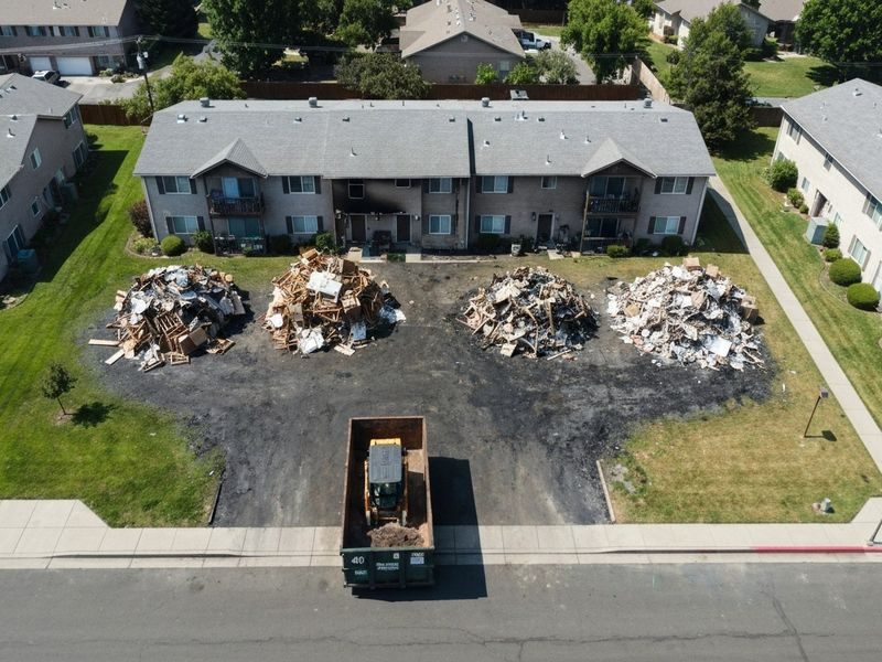 Charred Structural Material Hauling Keyes Ca
