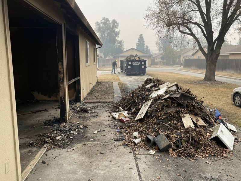 Charred Structural Material Hauling Patterson Ca
